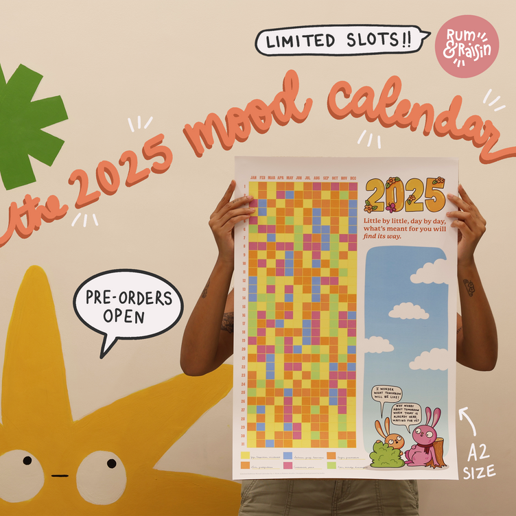 2025 Mood Calendar: PRE-ORDER