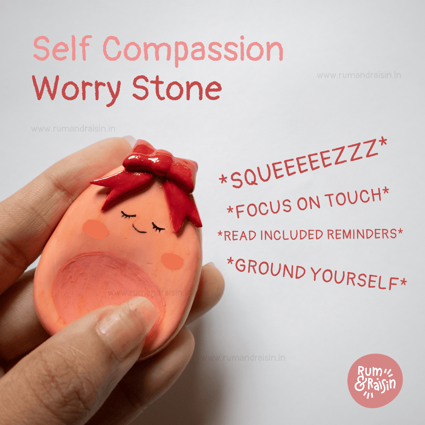 Self Compassion: Worry Stone