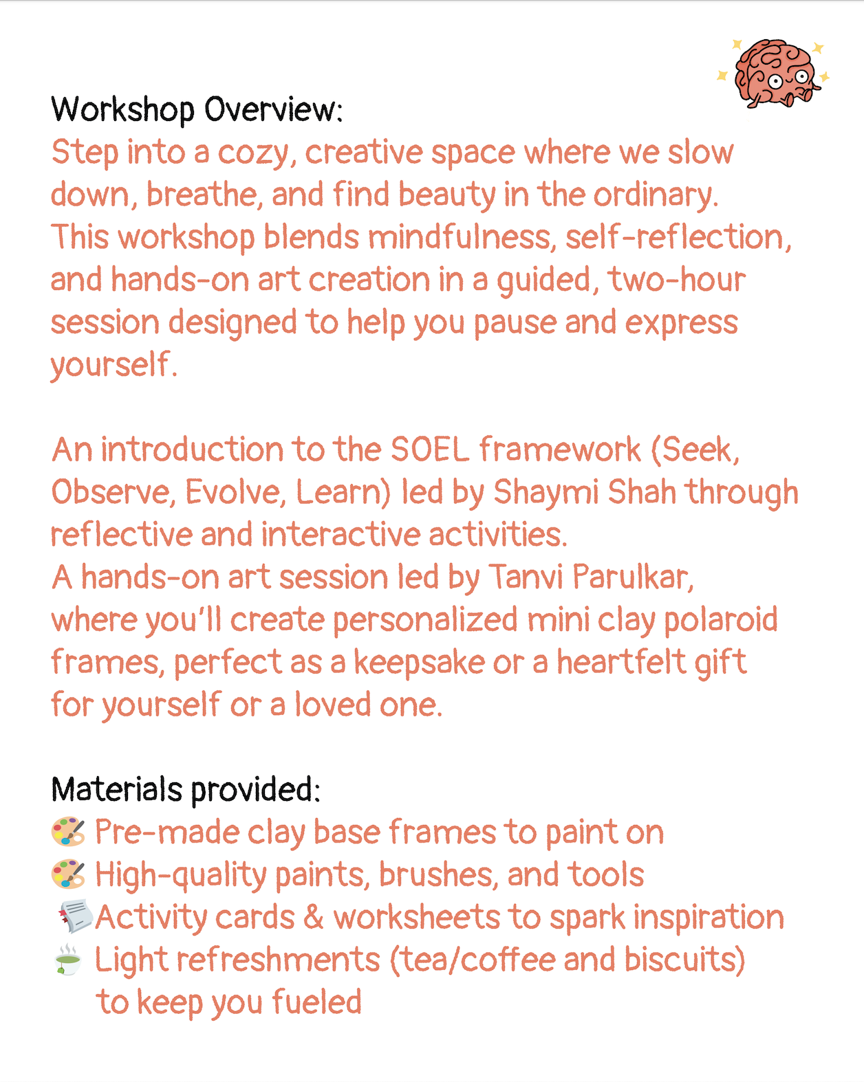 Frames of Reflection | SOEL | 9th Feb